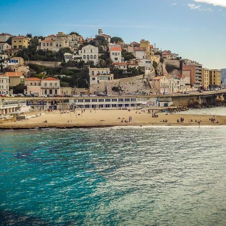 T2 Equipe Au Calme + Terrasse A 1 Km De La Mer Marseille Kültér fotó